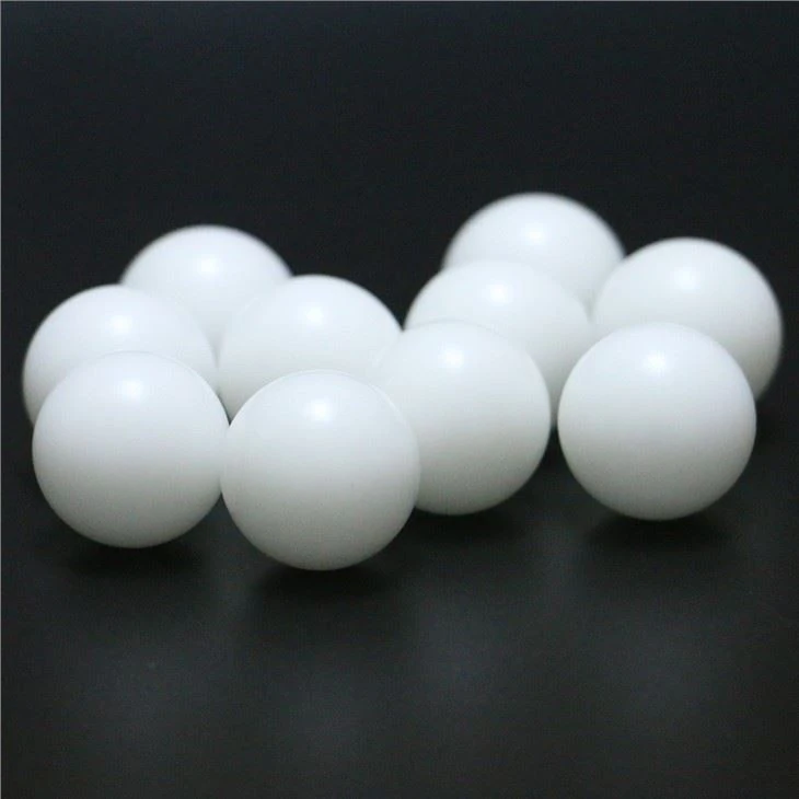 White Delrin Plastic Resin Balls