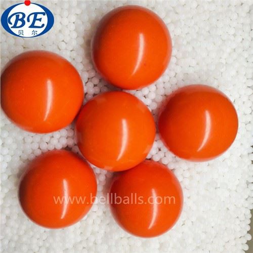Solide 40 mm orange plastikbolde